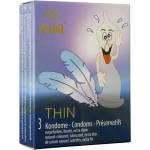 Презервативи, ултра тънки, 3 броя - Amor Thin (AMOR050350)