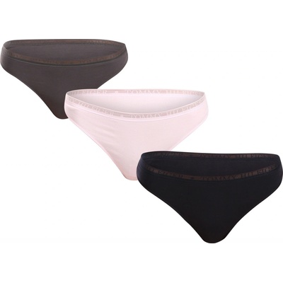 Tommy Hilfiger 3PACK dámske nohavičky viacfarebné (UW0UW04890 0VS)