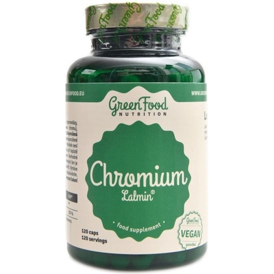 GreenFood Nutrition Chromium lalmin 120 kapsúl