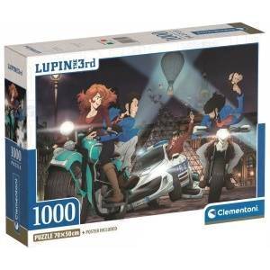Clementoni Puzzle Compact Lupin III 1000 pieces (37055)