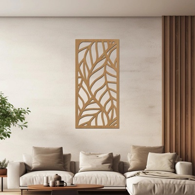 dřevo života Dekorační panel LEAF Rozměry (cm): 30x60, Zvolte barvu dekoru: Buk