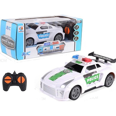 Adar RC policajné auto 27 MHz 1:28 RTR