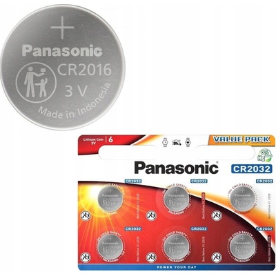 Panasonic CR2032 6ks CR2032L/6BP – Hledejceny.cz
