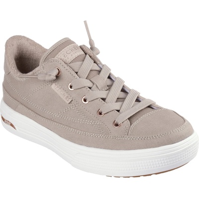 Skechers Дамски маратонки Skechers Arch Fit Arcade-Meet Ya There Canvas Trainers Womens - Taupe