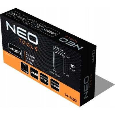 NEO Spinky pozinkované Typ 90, dĺžka 10mm, 4000 ks