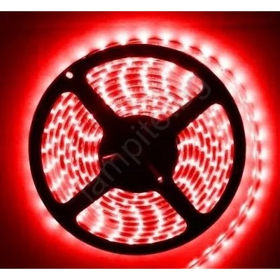 GREENLUX LED Лента за баня LED/24W/12V 5 m IP65 червен (GXLS011)