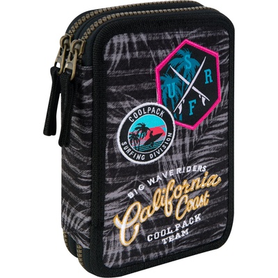 COOLPACK Несесер с ученически пособия Cool Pack Jumper 2 - Badges G Grey (B66155)