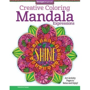 Creative Coloring Mandala Expressions | Valentina Harper (2015)