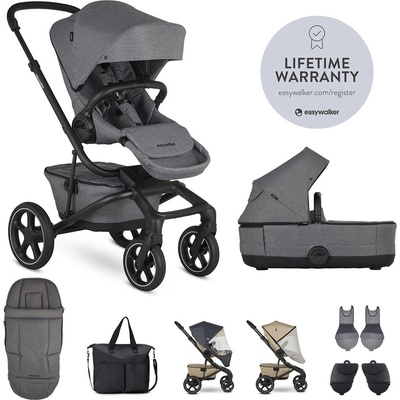 EASYWALKER SET XXL kombinovaný Jimmey s příslušenstvím Iris Grey 2025