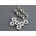 Traxxas Гайки Traxxas Nuts, 3mm flanged (12), TRX2744 (TRX2744)