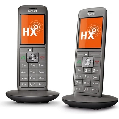 Gigaset cl660hx duo безжичен телефон dect, ЗЕЛЕН l36852-h2862-b101 (l36852-h2862-b101)