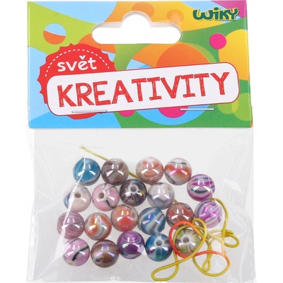 Barevné korálky s provázkem