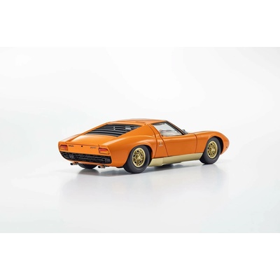 Kyosho Lamborghini Miura P400 1968 Orange Gold 1:18