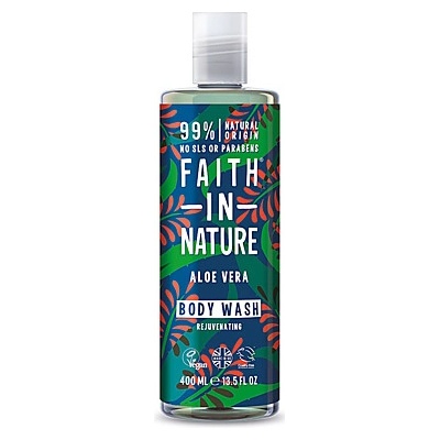 Faith In Nature sprchový gel s BIO Aloe Vera 400 ml