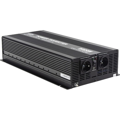 Měnič napětí z 24, 230V + USB, 5000W, 355024S