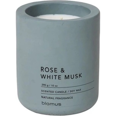 blomus Ароматна свещ FRAGA размер L - цвят FlintStone - аромат Rose & White Musk (BLOMUS-65897)