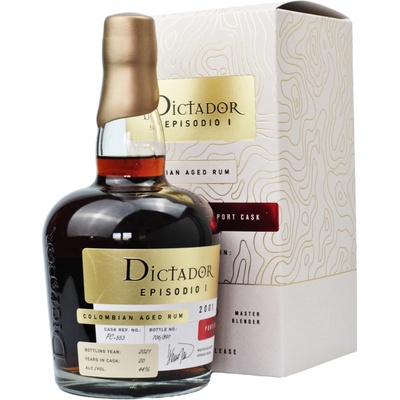 Dictador Episodio Uno Port Cask 2001 44% 0,7 l (karton)
