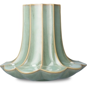 Kähler Design Светлозелена керамична ваза (височина 20, 5 cm) Kantarel - Kähler Design (693380)