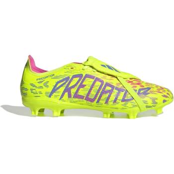 Image 1 of Adidas Футболни бутонки Adidas Predator League Fold-Over Tongue Firm Ground Football Boots - Yellow/Pink