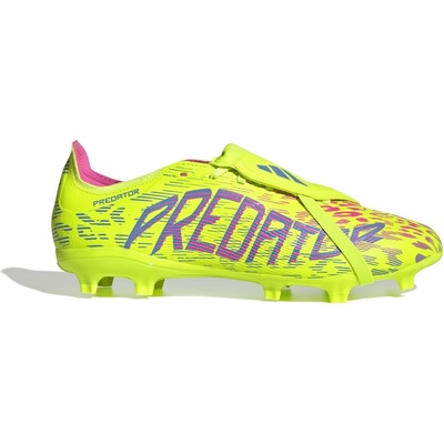 Adidas Футболни бутонки Adidas Predator League Fold-Over Tongue Firm Ground Football Boots - Yellow/Pink