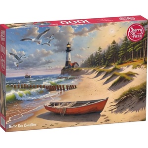 Cherry Pazzi - Puzzle Baltic Sea Coastline - 1 000 piese