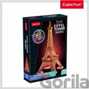 CUBICFUN 3D puzzle svítící Eiffelova věž 51 ks