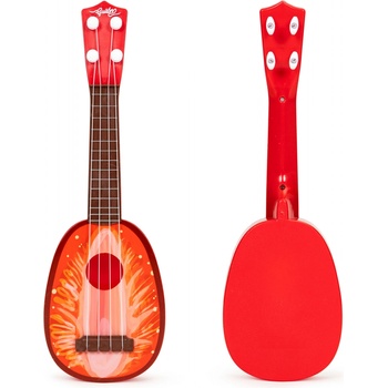 Eco Toys Dětské ukulele Dumbo jahoda