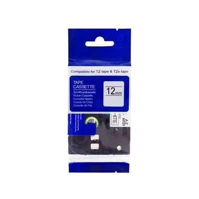 Label Tape BROTHER TZE-D31 / TZ-D31 Fluorescent Green / Black print 12mm x 8m comp. (ECO-TZE-D31)
