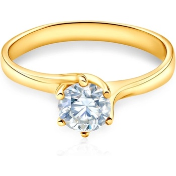 SAVICKI Годежен пръстен Solitaire: злато. диамант