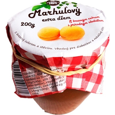 Najtelo Zdravý Marhuľový džem s Bazový cukrom a stéviou 200 g