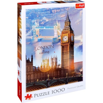 Trefl Пъзел Trefl от 1000 части - Лондон призори (10395)