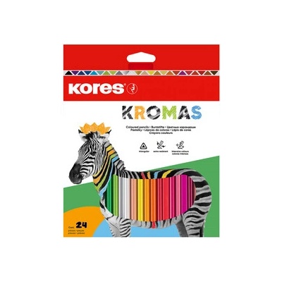 Kores Kromas pastelk 24 ks 1852