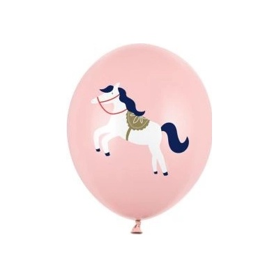 Balóny 30 cm Little Horse pastelovo ružový