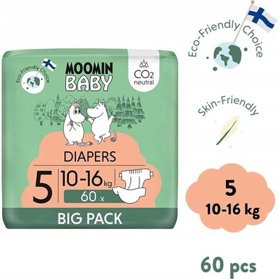 Moomin Baby 5 maxi 10-16 kg 60
