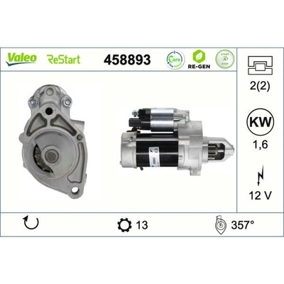 Startér VALEO 458893