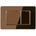 Inter Ceramic Бутон за структура, двоен, Inter Ceramic, 097L BRUSH ROSE GOLD (097L BRUSH ROSE GOLD)