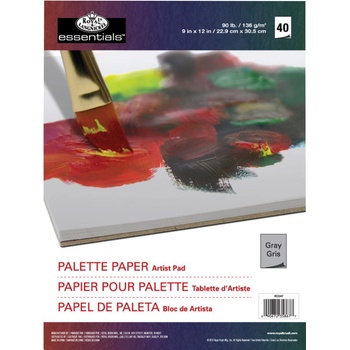 Vytrhavacia paleta so sivými papiermi olej/akryl Royal & Langnickel Artist Pad