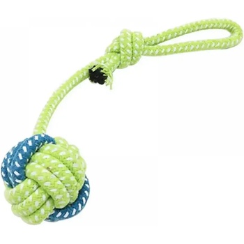 Image 1 of Играчка за куче от въже и плетена топка (10447)