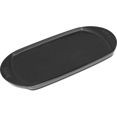 Keramická grilovacia doska malá Weber 22x40 cm, doska na vyprážanie na gril