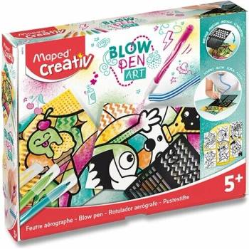 Maped Súprava Creativ Blowpen Pop Art fukacie pero 6 farieb