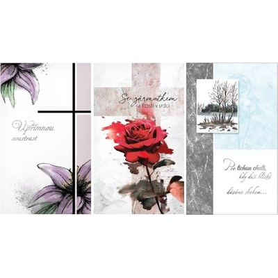 přání srdečné do obálky - kondolence – Sleviste.cz