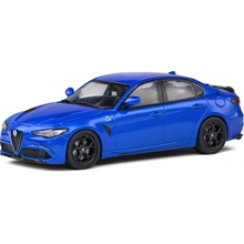 Solido Alfa Romeo Giulia Quadrifoglio 2.9l Bi-Turbo 2016 modrá 1:43