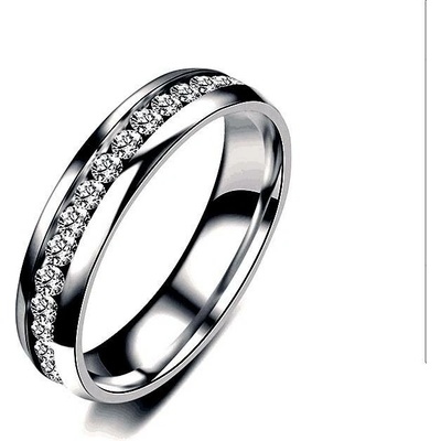 Naky ocelový prsten Valentin Silver P3244