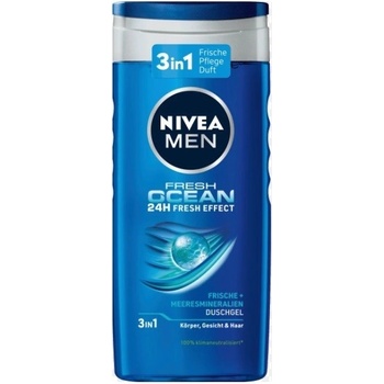 Nivea Men Fresh Ocean sprchový gél 250 ml