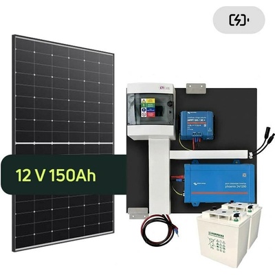 Ecoprodukt ostrovný systém Victron 12V 800VA 435Wp 150Ah Hoppecke batéria 729031