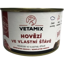 Vetamix Hovädzie vo vlastnej šťave 12 x 400 g