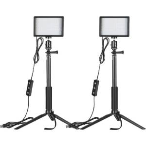 Neewer LED осветление комплект Neewer ZC-10S 2 лампи (B07T8FBZC2)