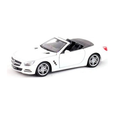 Welly Mercedes Benz SL500 Convertible 2012 bílý 1:34-39