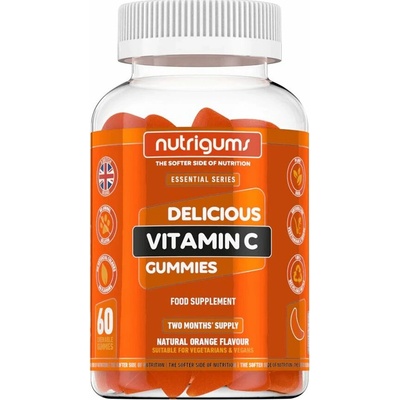 Nutrigums Vitamin C pomeranč 60 želé