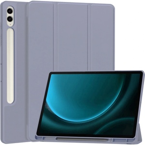 Techsuit Калъф за Samsung Galaxy Tab S9 FE Plus / S10 FE Plus - Flex Trifold - Лилав